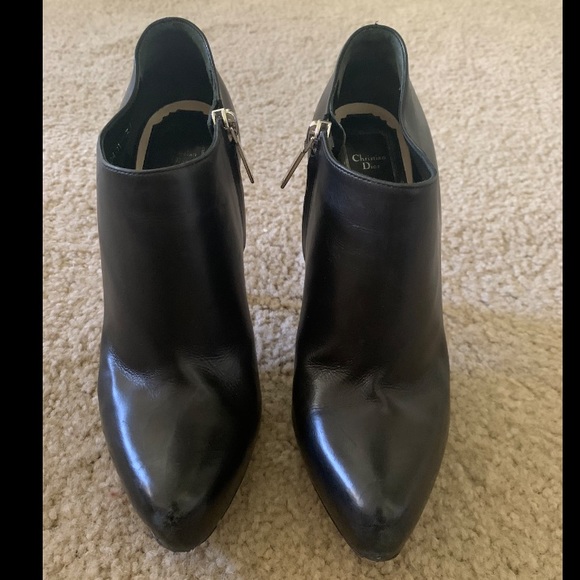 COPY - Dior black ankle boot heels - Picture 3 of 8
